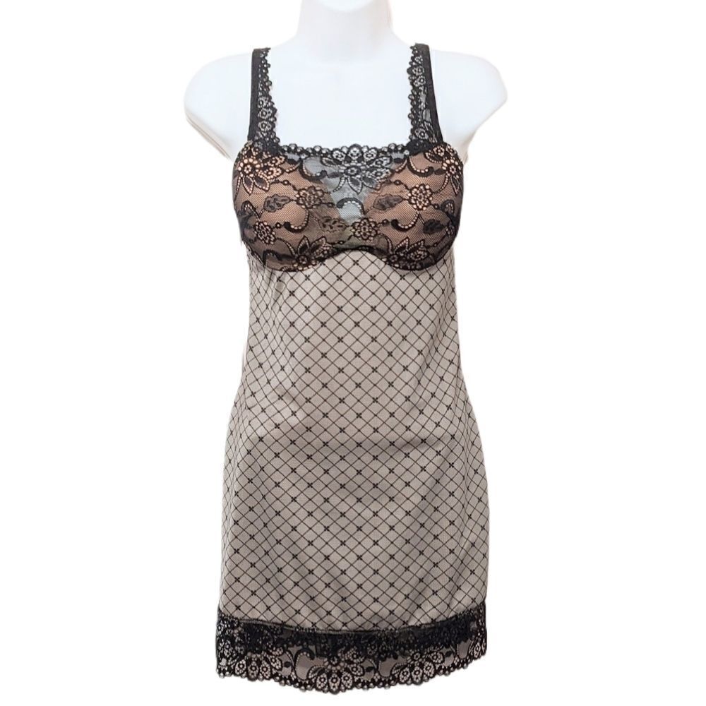 F.i.t. Figure Improving Shapewear Slimming Slip lingerie dress Medium B1